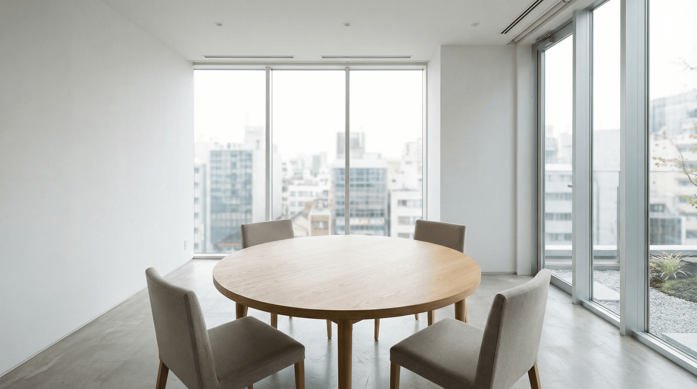 オフィスの打ち合わせスペース